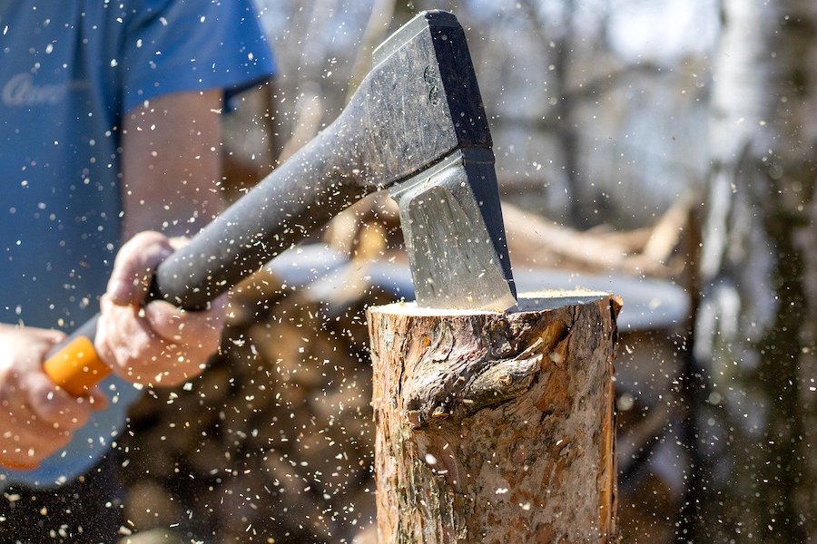 Which Should You Buy Splitting Axe vs. Maul Cut Stack Burn